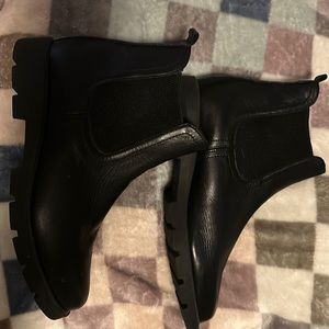Premium Leather Black Boots
